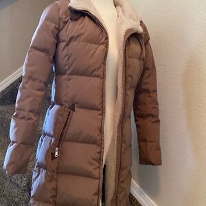 Women's Brown Puffer Jacket